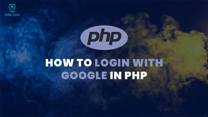 login with google php code example