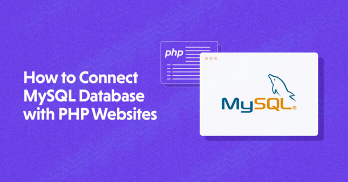 how to connect to mysql with php