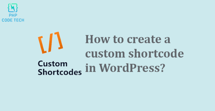 add custom shortcode wordpress